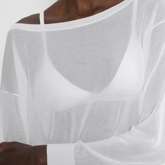 NWT ARITZIA Memo Sweater WHITE SIZE S- NEW WITH TAGS - Picture 3 of 4